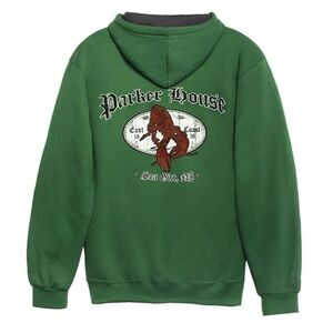 Parker House NJ green hoodie